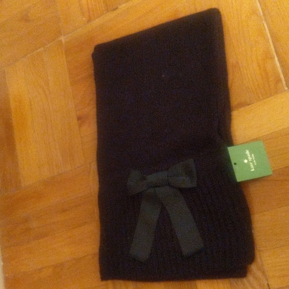 Kate Spade scarf - black
